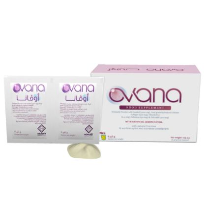Picture of OVANA DRINKABLE POWDER  LEMON 20 SACHETS
