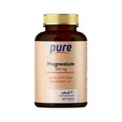 Picture of PURE MAGNESIUM 350MG 30 TAB