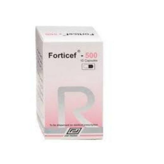 Picture of FORTICEF 500 MG 15 CAP