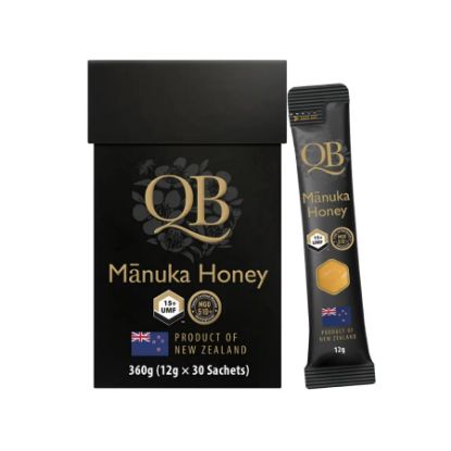 Picture of QB MANUKA HONEY SACHETS 15+ UMF 360 G