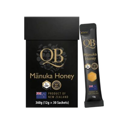Picture of QB MANUKA HONEY SACHETS 5+ UMF 360 G