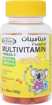 Picture of MOTHERNEST MULTIVITAMIN+OMEGA 3 CANDY 180 G 5690