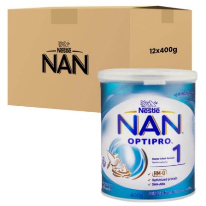 صورة حليب نان اوبتيبرو رقم 1 12X400 جرام (جديد)