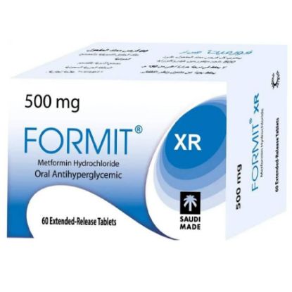 Picture of FORMIT XR 500MG 60 TAB