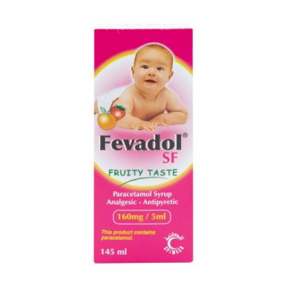 Picture of FEVADOL SF SYRUP 145 ML