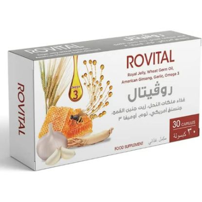 Picture of ROVITAL ROYAL JELLY 30 CAPS