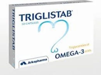 Picture of TRIGLISTAB OMEGA-3 30 CAP#