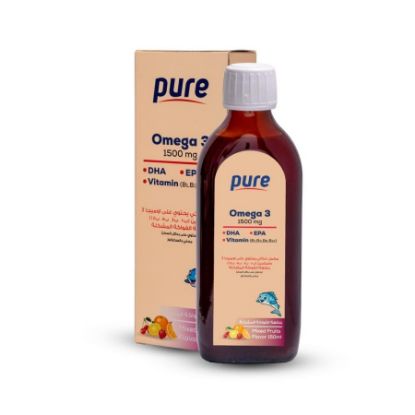 Picture of PURE OMEGA 3 1500 MG SYRUP 150 ML