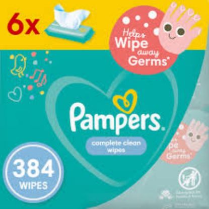 Picture of PAMPERS WIPES COMPLETE CLEAN 2 X (4+2) X 64 - 3601 - 4031