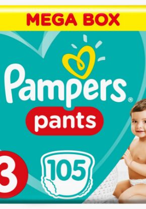 Picture of PAMPERS PANTS MEGA BOX (3) 105'S