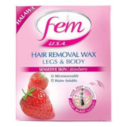 Picture of FEM HAIR REMOVAL WAX STRAWBERRY 450 G 7540