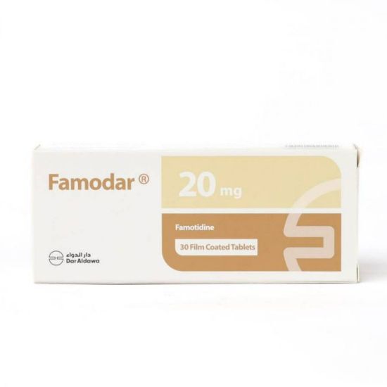 Picture of FAMODAR 20 MG 30 TABS