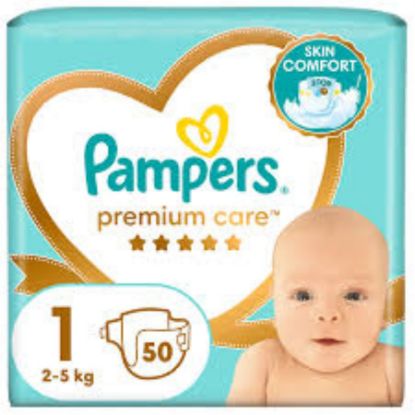 Picture of PAMPERS PREMIUM CARE 1 NEWBORN 4 X 50 - 11507063-7191