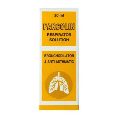 Picture of FARCOLIN RESPIRATOR SOLUTION 20 ML