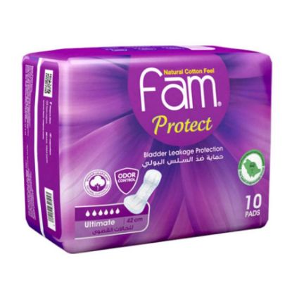Picture of FAM BLADDER LEAKAGE PROTECTION ULIMATE 10 PAD 7457