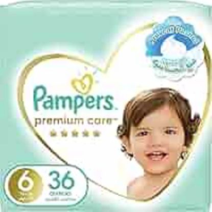 Picture of PAMPERS PREMIUM SIZE 6 (2X36 MEGA PACK)