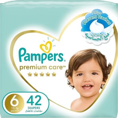Picture of PAMPERS PREMIUM SIZE 6 (2X42 SUPER SOFT PACK)