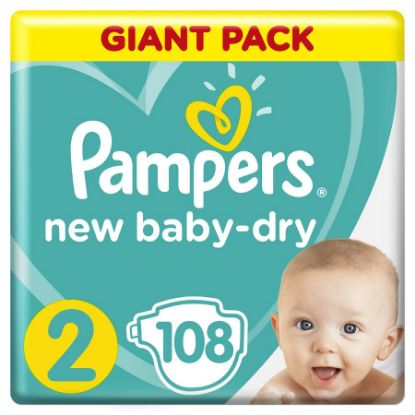 Picture of PAMPERS MEGA 2 GIANT PACK 3-8 KG108 PCS11501452-026