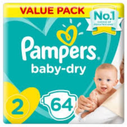 Picture of PAMPERS VALUE  2  PACK 3-6 KG 3 X 64 - 405887-11501319
