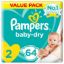 Picture of PAMPERS VALUE  2  PACK 3-6 KG 3 X 64 - 405887-11501319