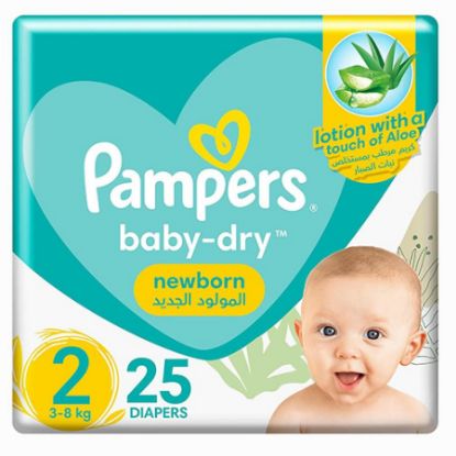 Picture of PAMPERS SMALL 2 - 3-6 KG 6 X 25 -11501405