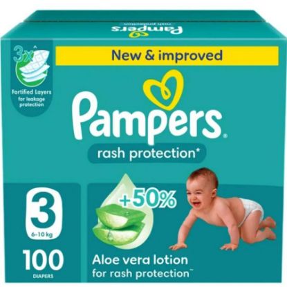 Picture of PAMPERS SIZE 3 ALL BABIES (1X100 SIZE M6)