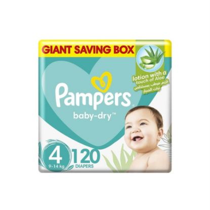 Picture of PAMPERS SIZE 4 MEGA BOX (1X120)
