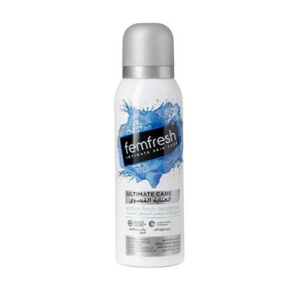 Picture of FEMFRESH ACTIVE FRESH DEODORANT SPRAY 125 ML 9300