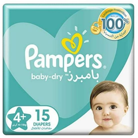 صورة بامبرز كبير +4 عبوة صغيرة 9-20 كجم 6*16