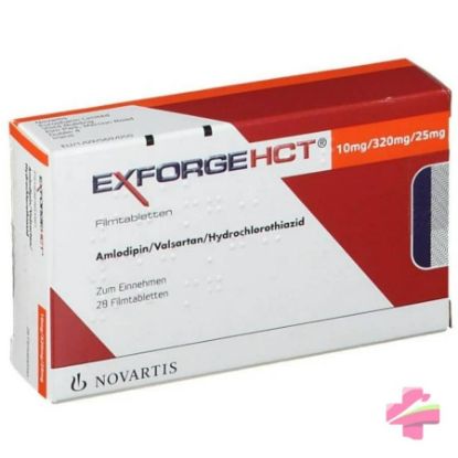 Picture of EXFORGE HCT 10 MG/320 MG/25 MG 28 TAB