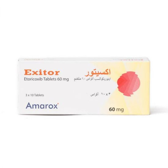 Picture of EXITOR 60MG 30TAB