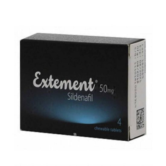 Picture of EXTEMENT 50 MG 4 TAB