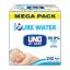 Picture of UNO PLUS PURE WATER WIPES MEGA PACK (4X60) 240 PCS