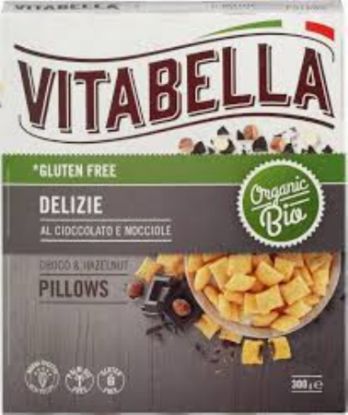 Picture of VITABELLA CHOCOLATE HAZELNUT PILLOWS  8 × 300 GR