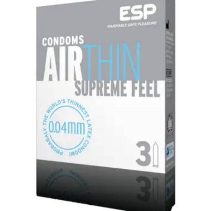 Picture of ESP AIR THIN SUPREME 3 CONDOMS 4956