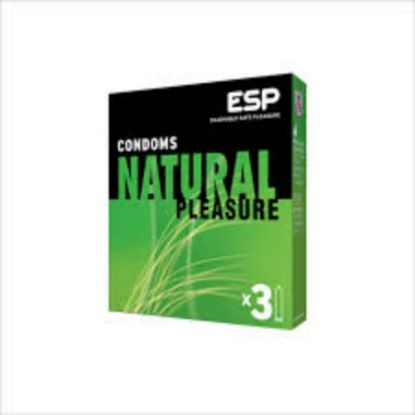 Picture of ESP NATURAL PLEASURE 3 CONDOMS 2372