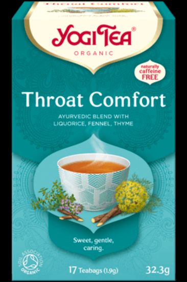 Picture of YOGI TEA ORGANIC THROAT COMFORT  TEA BAG