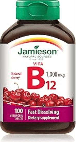 صورة GT VITA B12 1,000mcg 100 sublingual tab