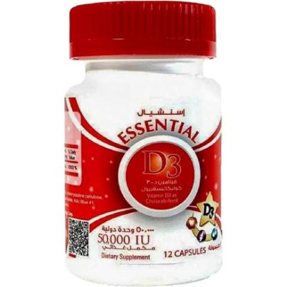 Picture of ESSENTIAL D3 50000IU 12CAP WS