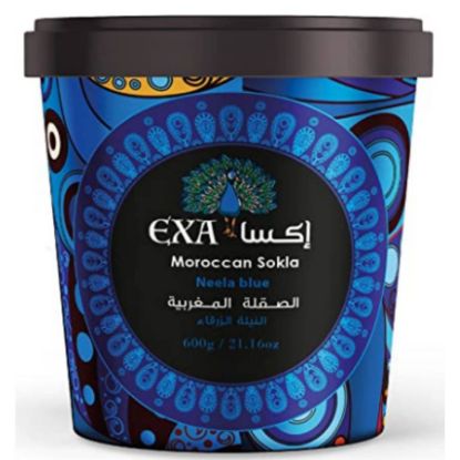 Picture of EXA SAQLA MOROCCAN BLUE INDIGO 400G, 24PCS