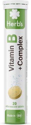 Picture of HERBS VITAMIN B + COMPLEX 20 TAB
