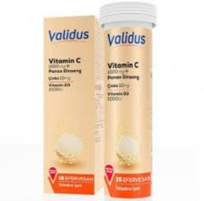 صورة فالديس فيتامين سي 15 قرص فوار