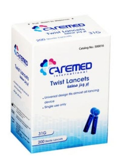 صورة caremedlancets31g200pcs