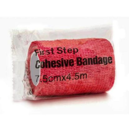 Picture of FIRST STEP COHESIVE BANDAGE 7.5CM -