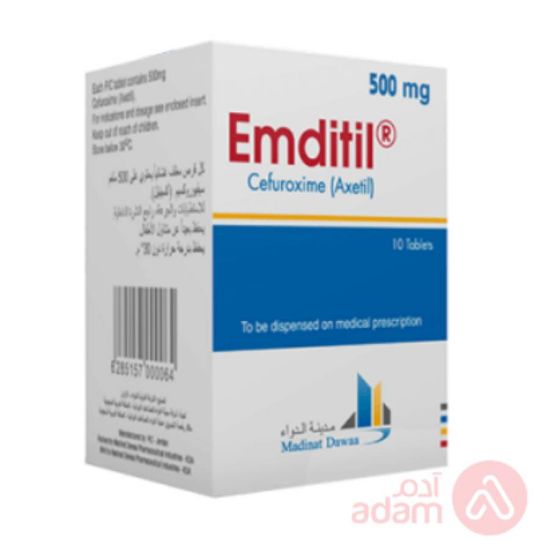 Picture of EMDITIL 500 MG 10 TAB