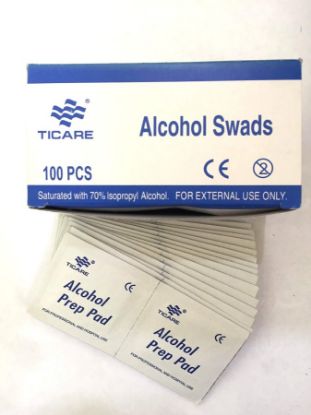 Picture of ALCOHOL SWAB PADS MIX 200 PCS