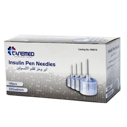 Picture of CAREMED INSULIN PEN NEEDLE 4MM 32 G