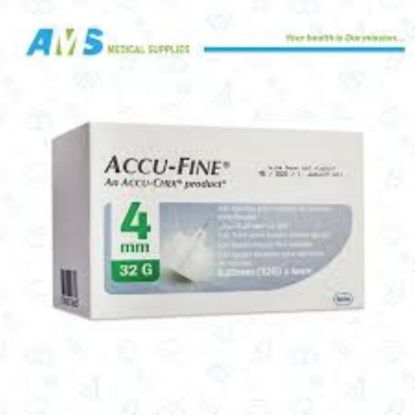 Picture of ACCU-FINE PEN NEEDLE 32GX4MM