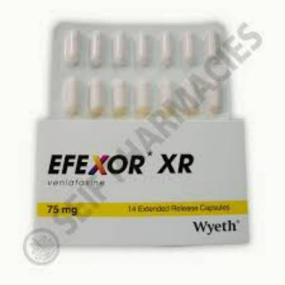 Picture of EFEXOR XR 75 MG 14 CAP
