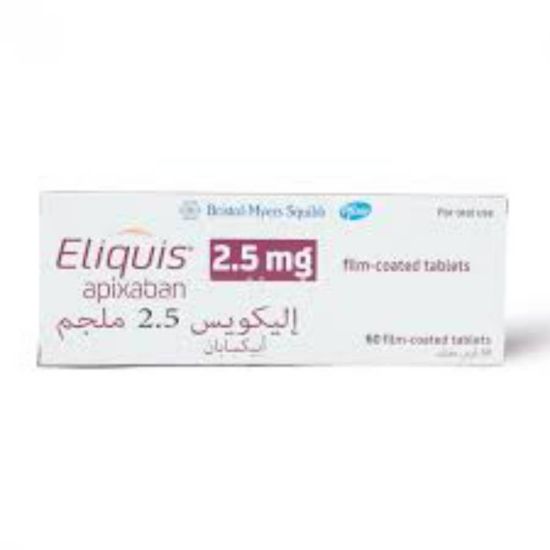 Picture of ELIQUIS 2.5 MG 60 TAB